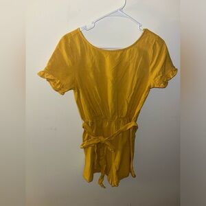 Yellow Romper